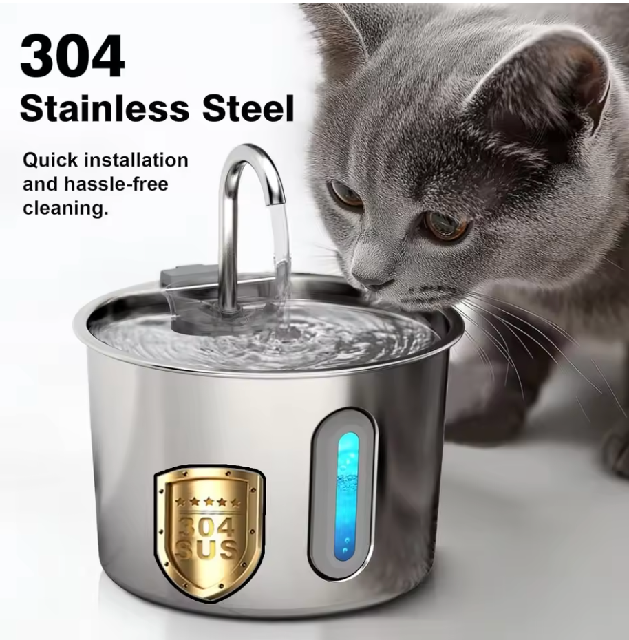 Protect your cat from dehydration and urinary emergencies with RayRay Water Fountain